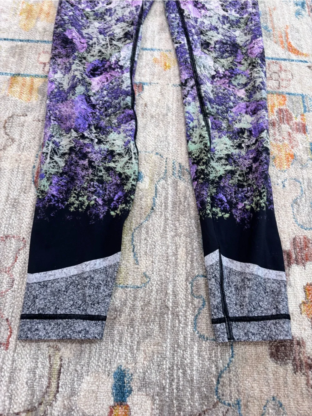 LULULEMON ~ Size 6 ~ Vivid Vision Wunder Under Hi-Rise Tight Leggings